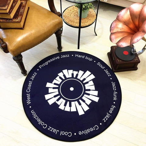 Best Decorative Vinyl Record Cloth PVC Rug