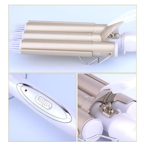 Triple Barrel Curling Iron Waver