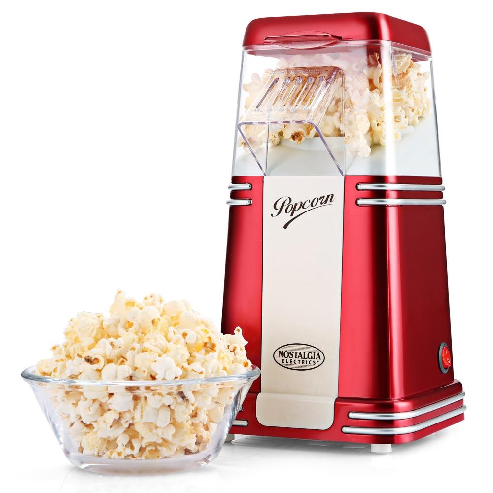 nostalgia popcorn maker hot air