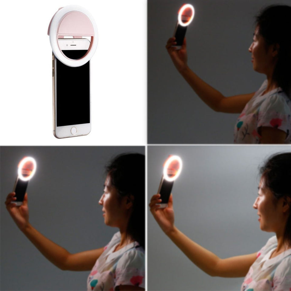 Лампа для селфи selfie Ring Light RK-12