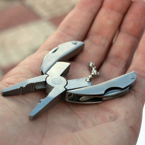 Multipurpose Folding Multitool Pocket Portable Mini Pliers