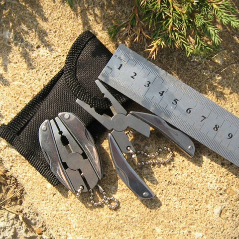 Multipurpose Folding Multitool Pocket Portable Mini Pliers