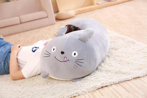 Chubby Animal Body Plush Pillows