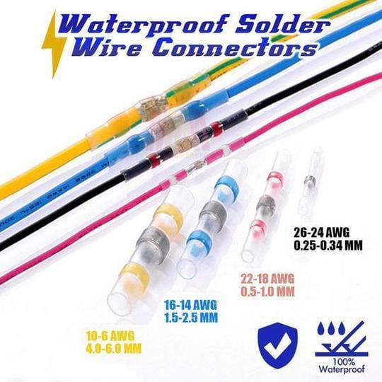 Waterproof Solder Wire Connectors Laxium 