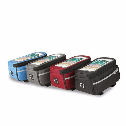 Waterproof Phone Mount Storage Bicycle Bag