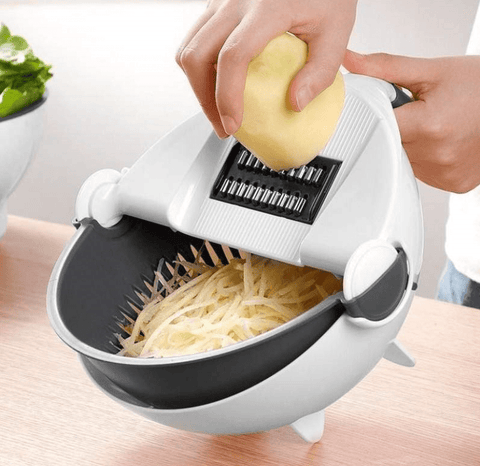 Cut N' Drain Veggie Chop Slicing Bowl