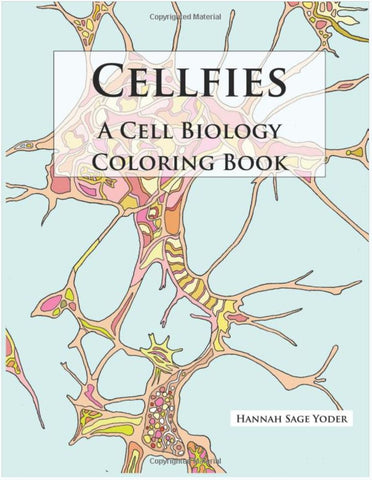 Cellfies cell biology coloring book