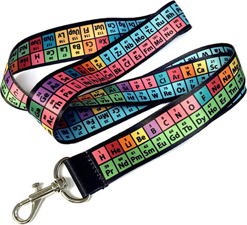 Periodic Table of Elements Lanyard