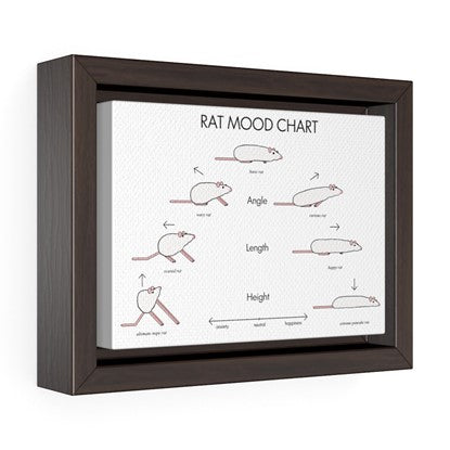 Rat-Mood-Chart-Framed-Canvas-Wrap