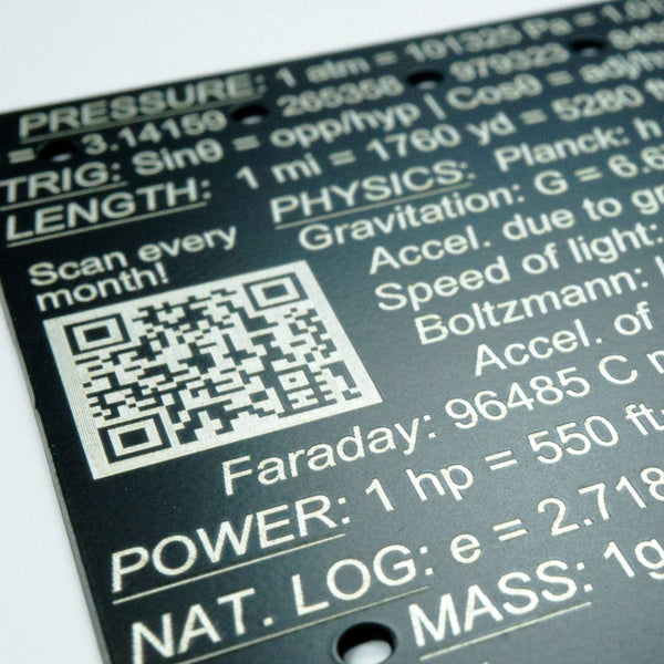 QR code on back of Pocket Engineer