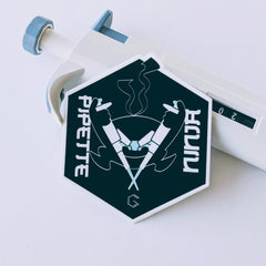 Pipette Ninja sticker