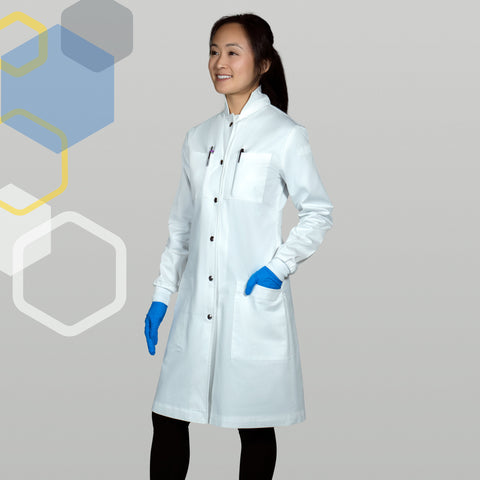 howie style women's lab coat  - GLG