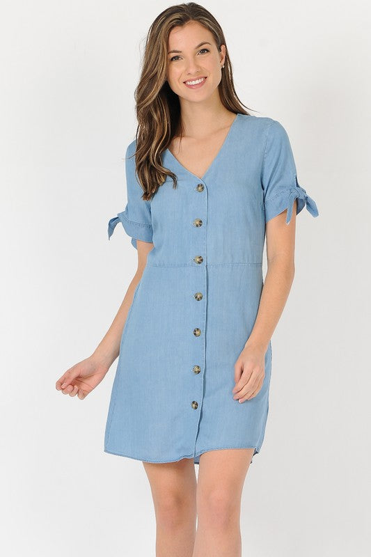 Classic Denim Dress – J Leigh Boutique