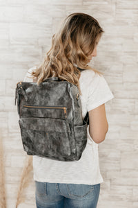 "The Melissa" Dual Backpack/HandBag in Grey
