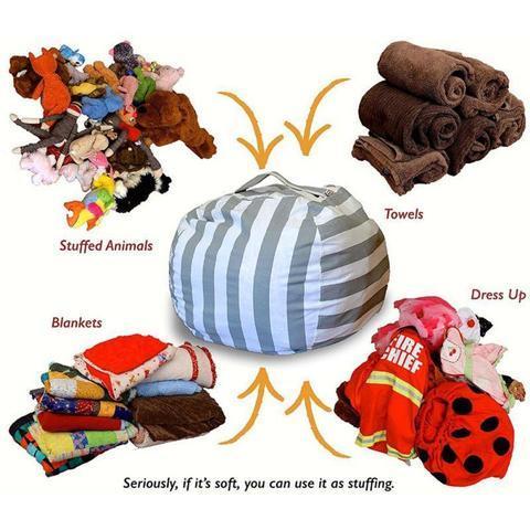 stuffed animals bean bag