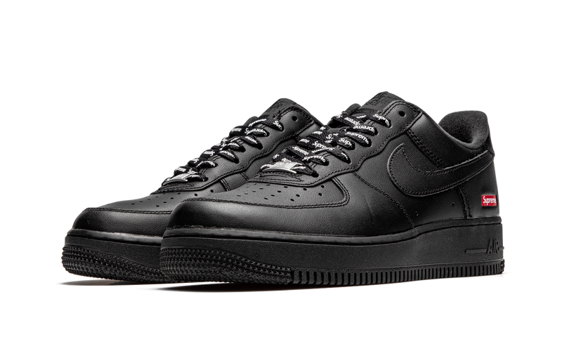 nike air force 1 emblem black