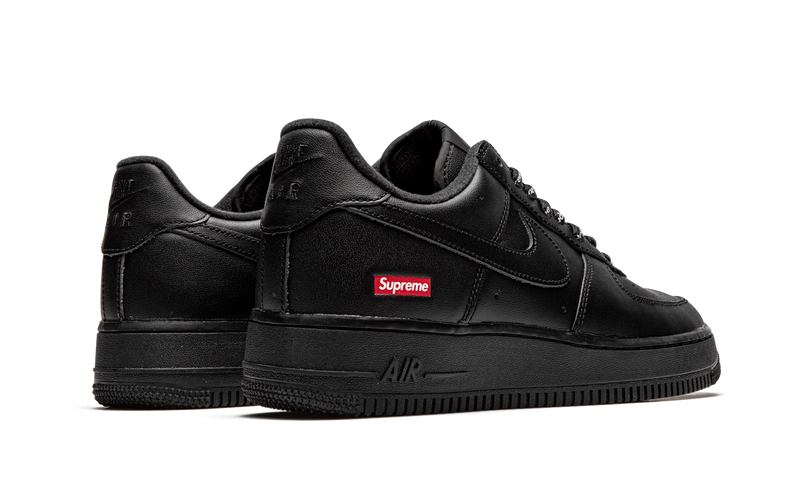 Supreme x Nike Air Force 1 Low Black - True to Sole