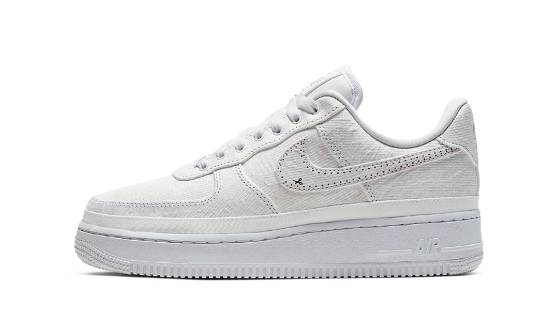 nike air force 1 white with red swoosh