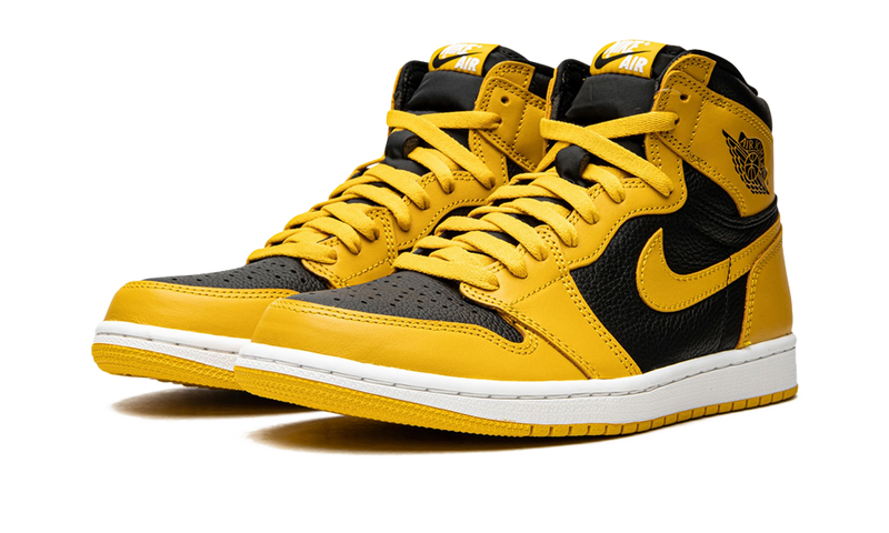 black and pollen jordan 1