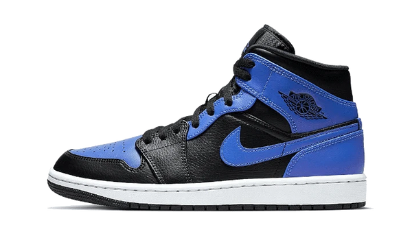 air jordan mid black blue