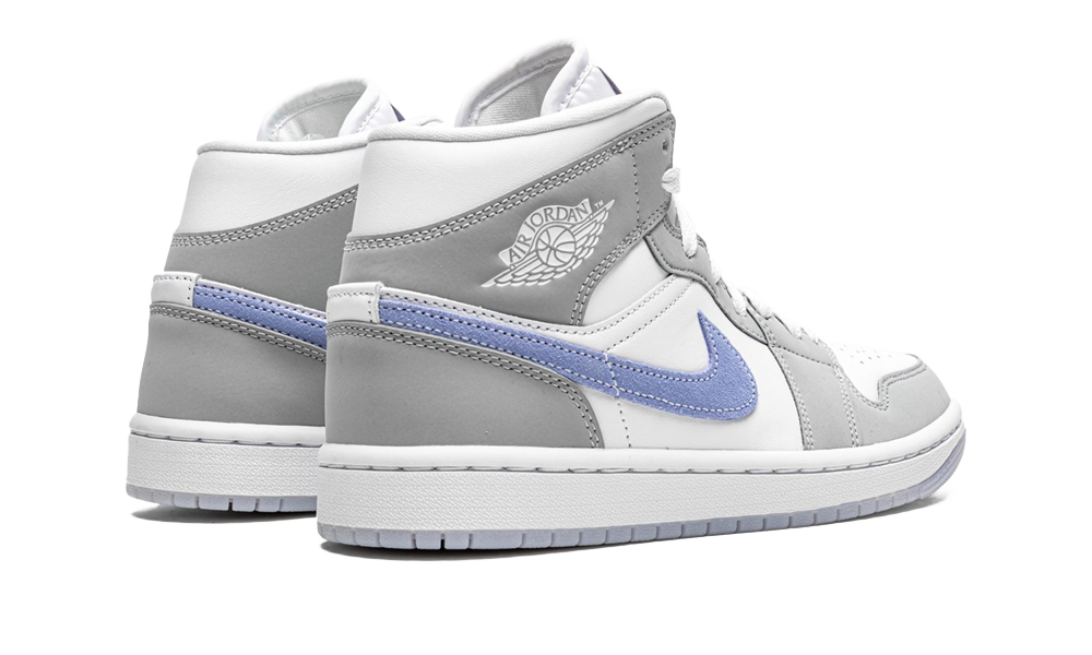 Air Jordan 1 Mid 'Wolf Grey Aluminum' - True to Sole