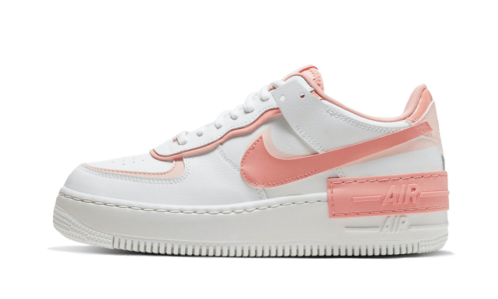 nike air force 1 pink and white