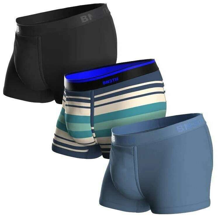 BN3TH Sunday Classic 3 Pack Trunk - Blue/Black/White