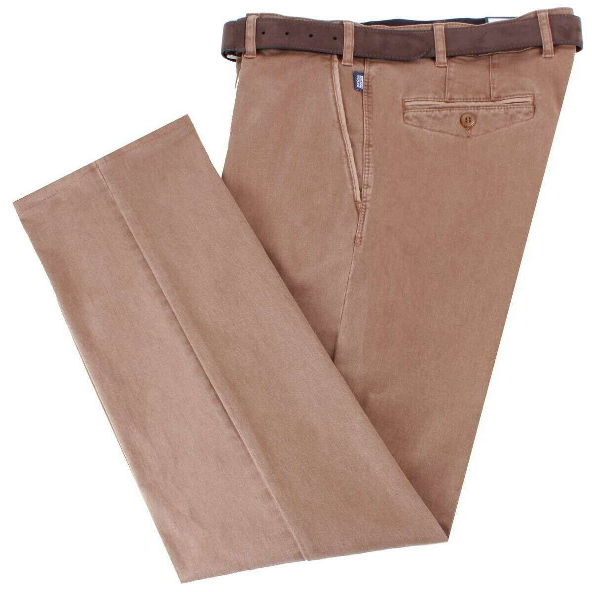 BRUHL Venice B Turn Trousers - Soft Camel Brown