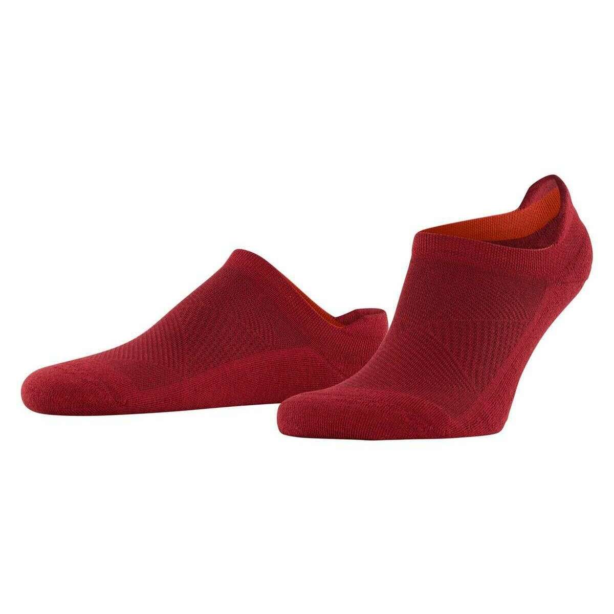 Burlington Athleisure Sneaker Socks - Burnt Sienna Red