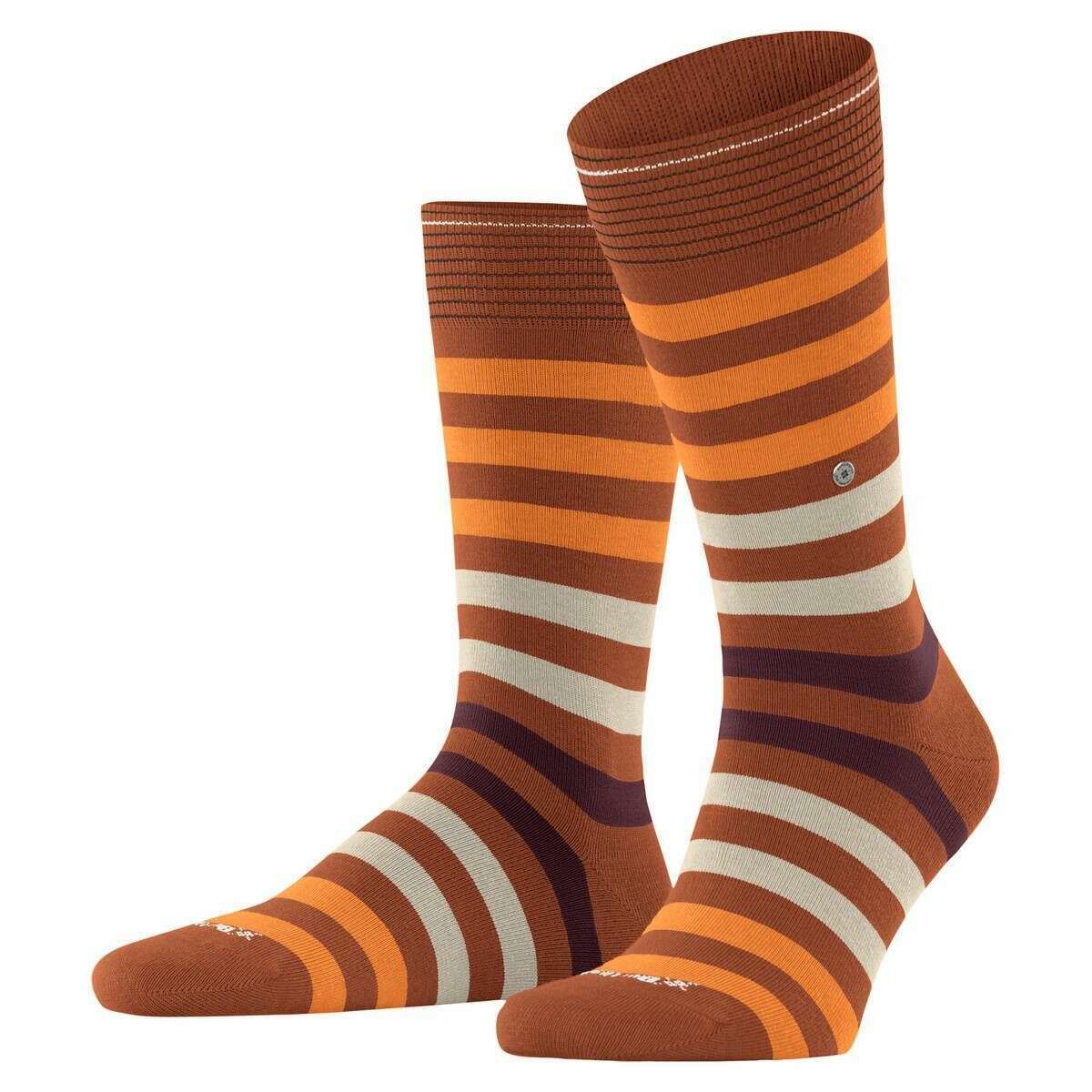 Burlington Blackpool Socks - Saddle Brown