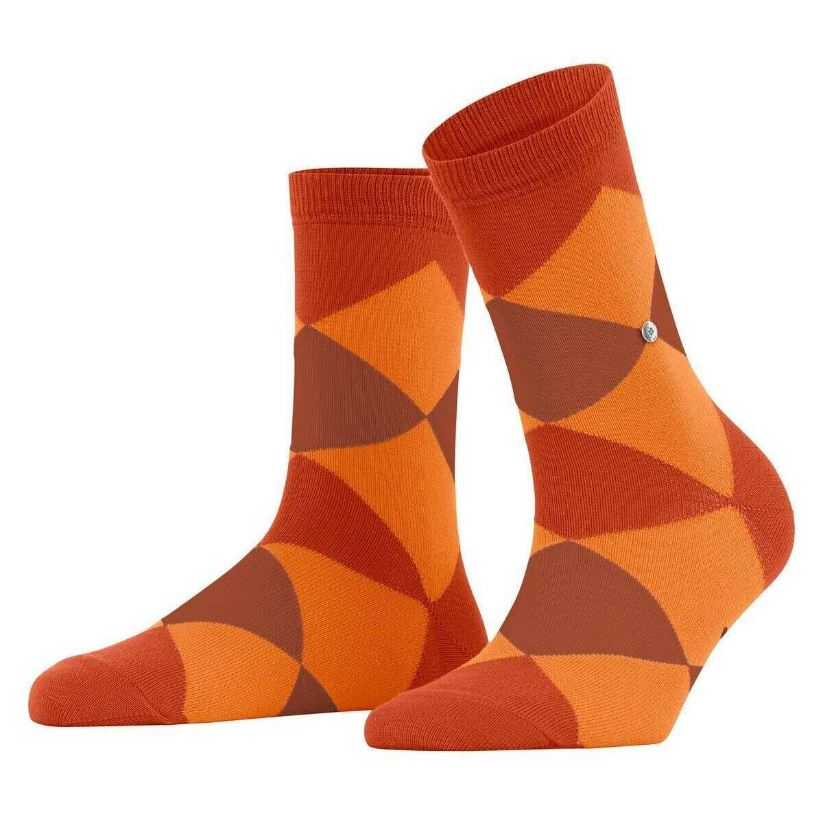 Burlington Bonnie Socks - Ziegel Orange