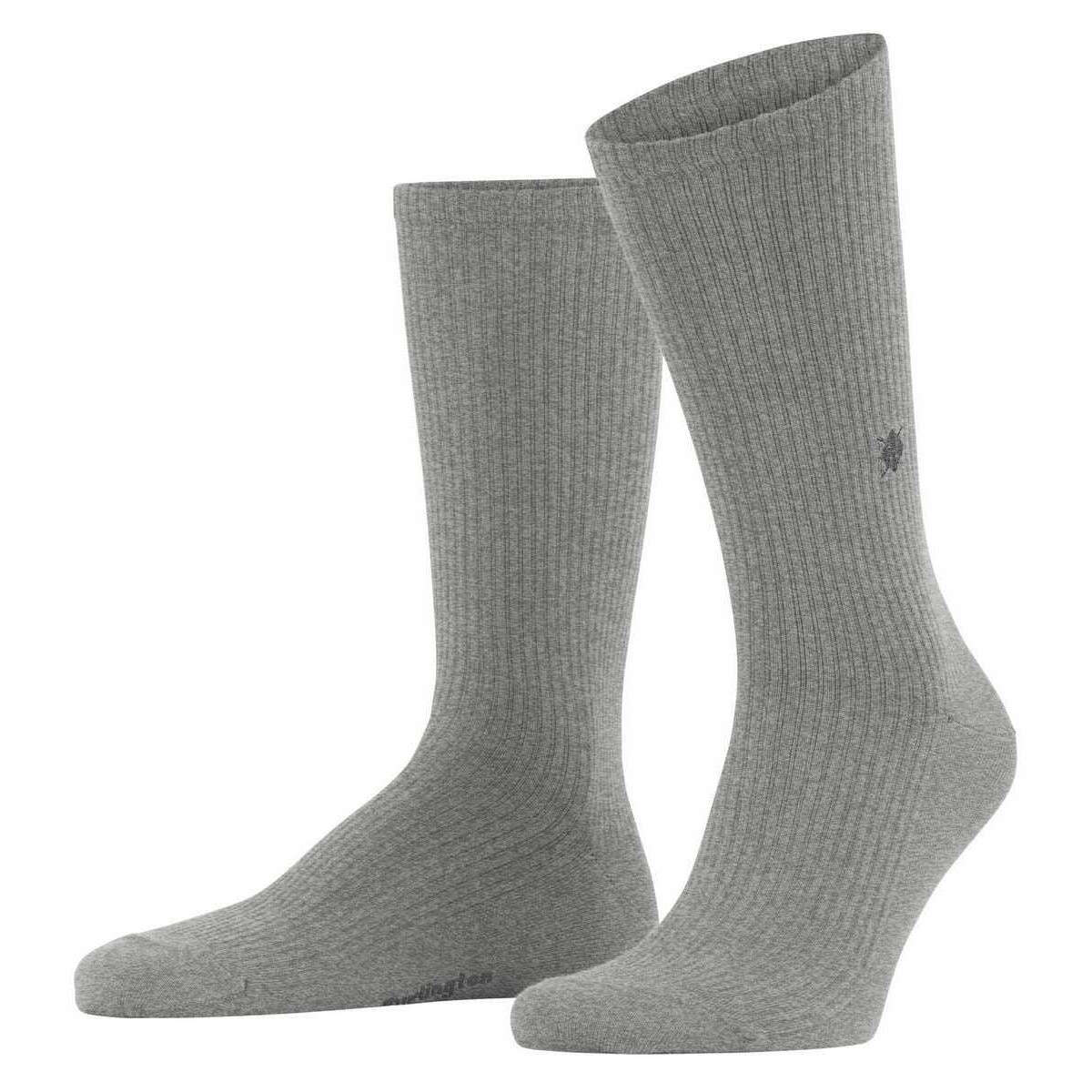 Burlington Boston Socks - Light Grey