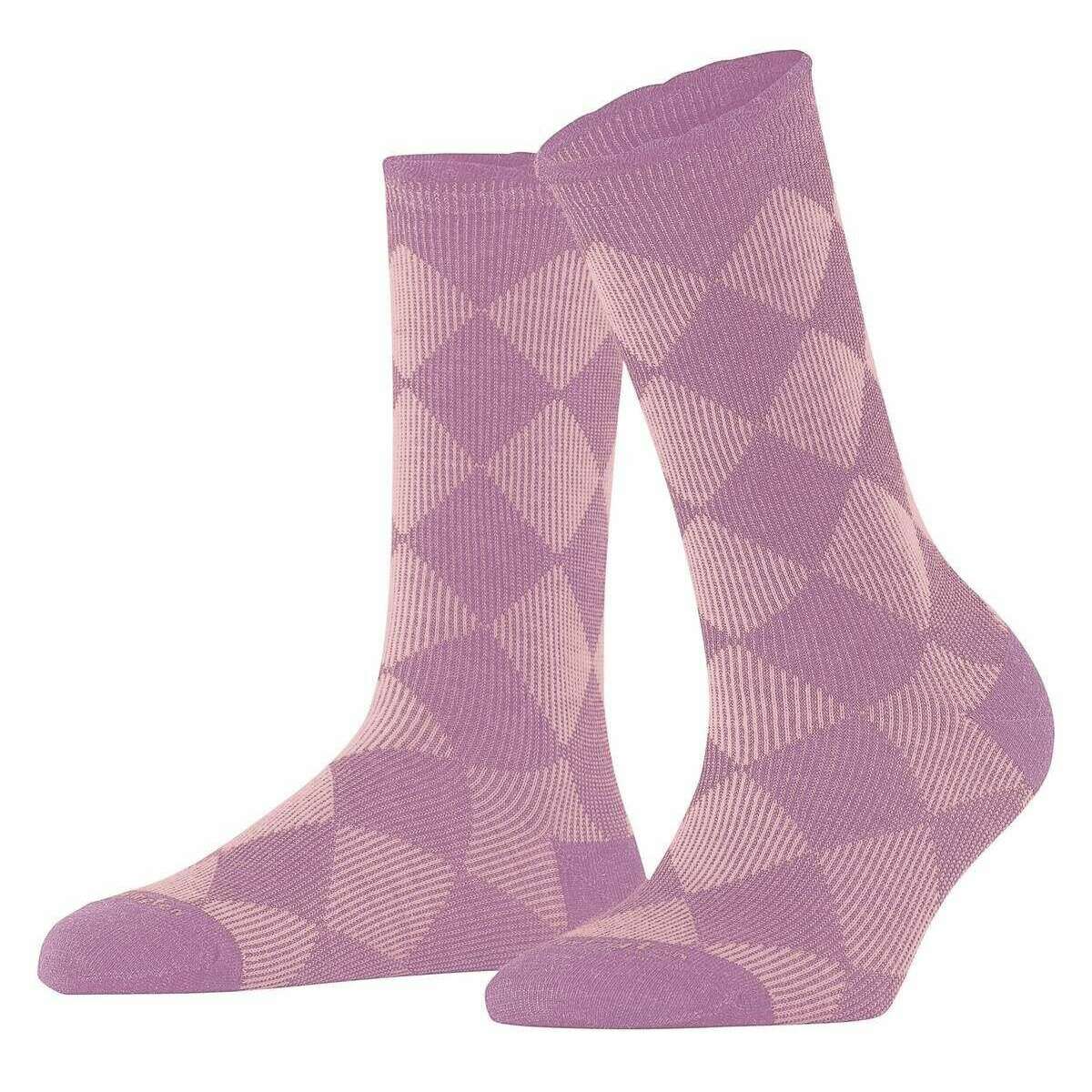 Burlington Dalston Socks - Blush Pink