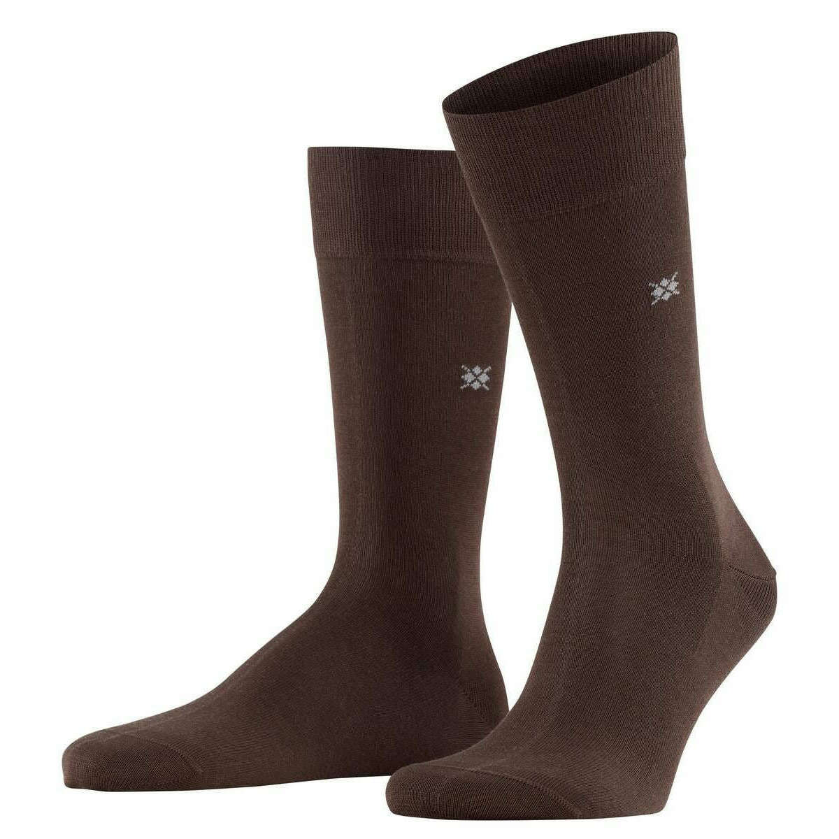 Burlington Dublin Socks - Chocolate Brown