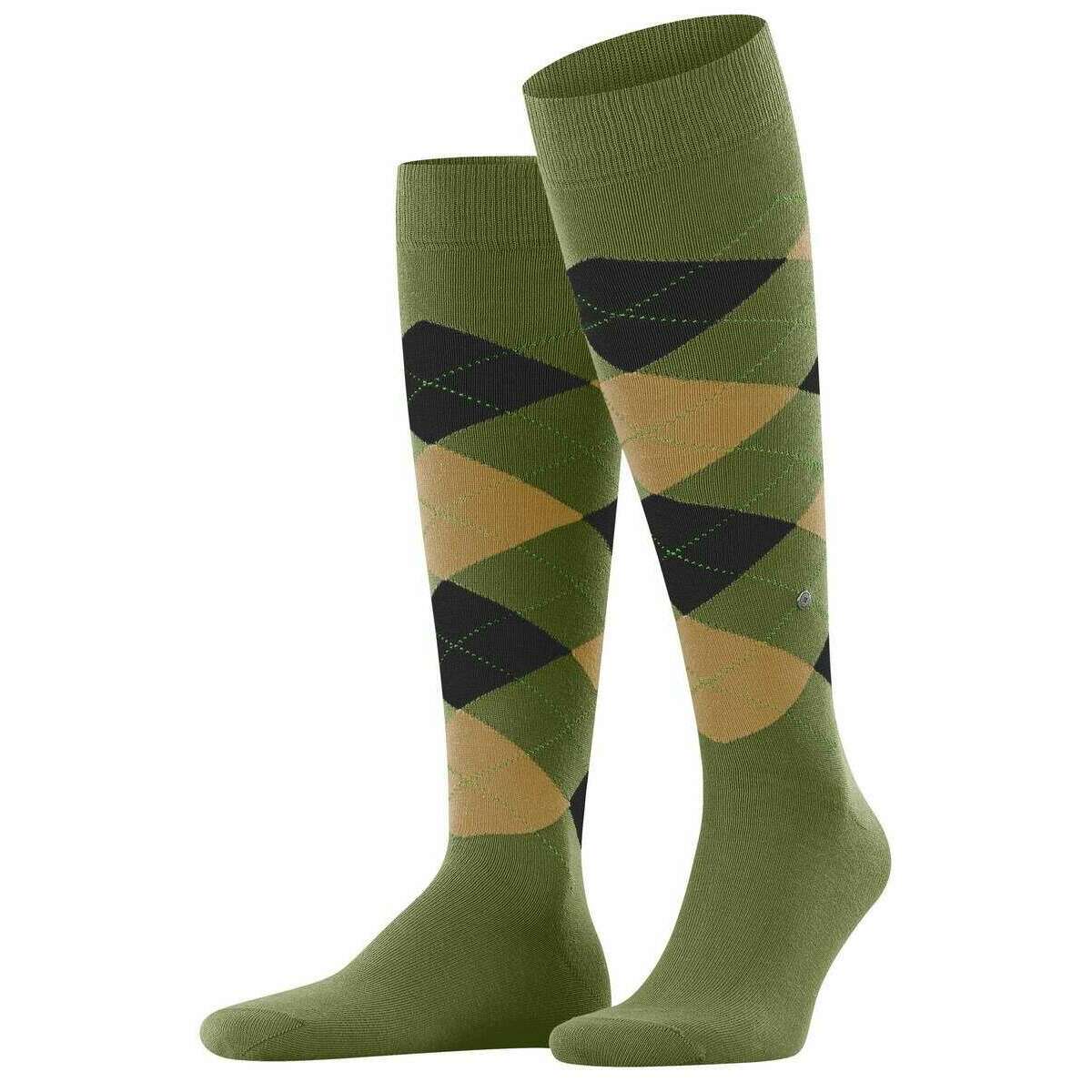 Burlington King Knee High Socks - Cactus Green