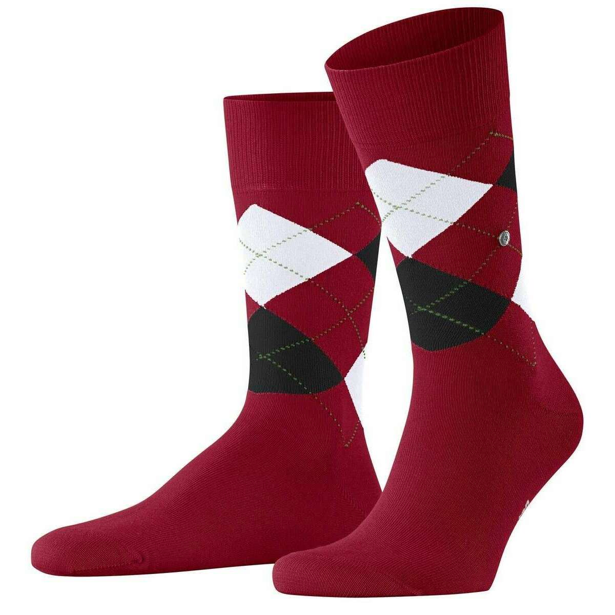 Burlington King Socks - Cranberry Red