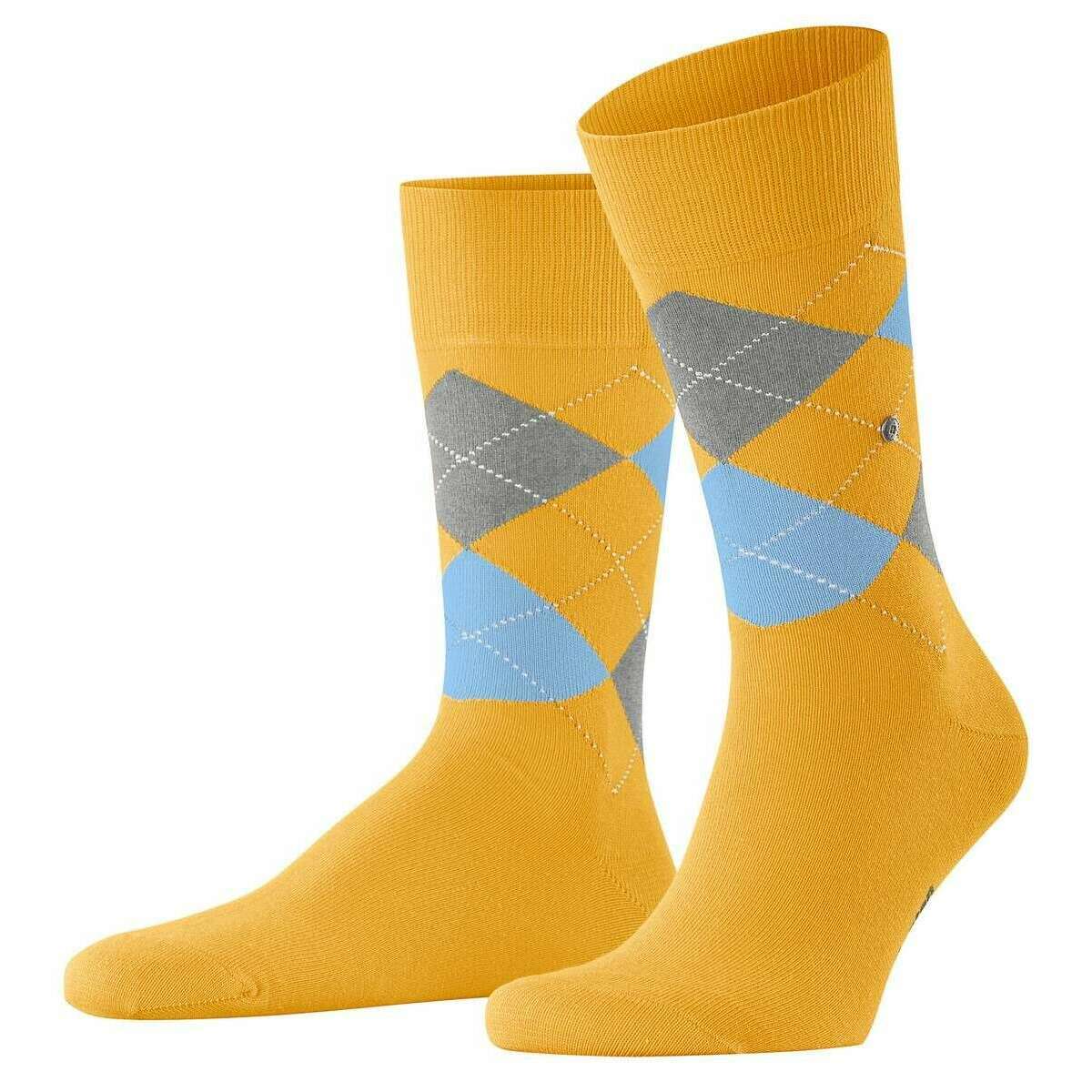 Burlington King Socks - Solar Yellow