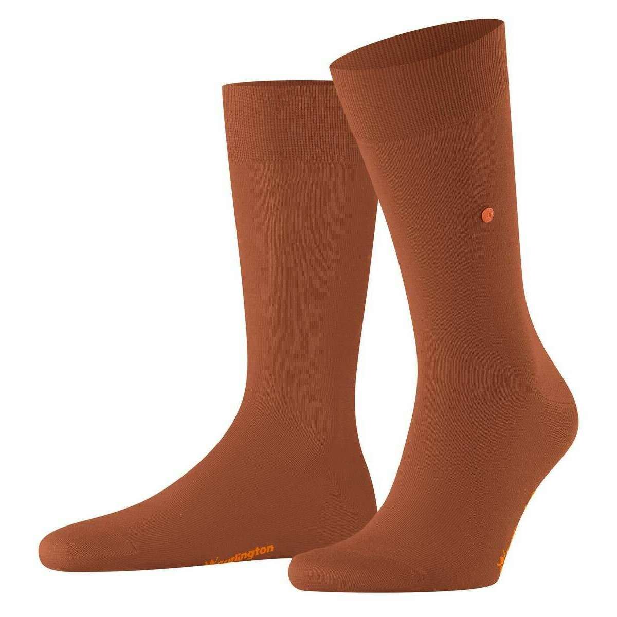 Burlington Lord Socks - Saddle Brown