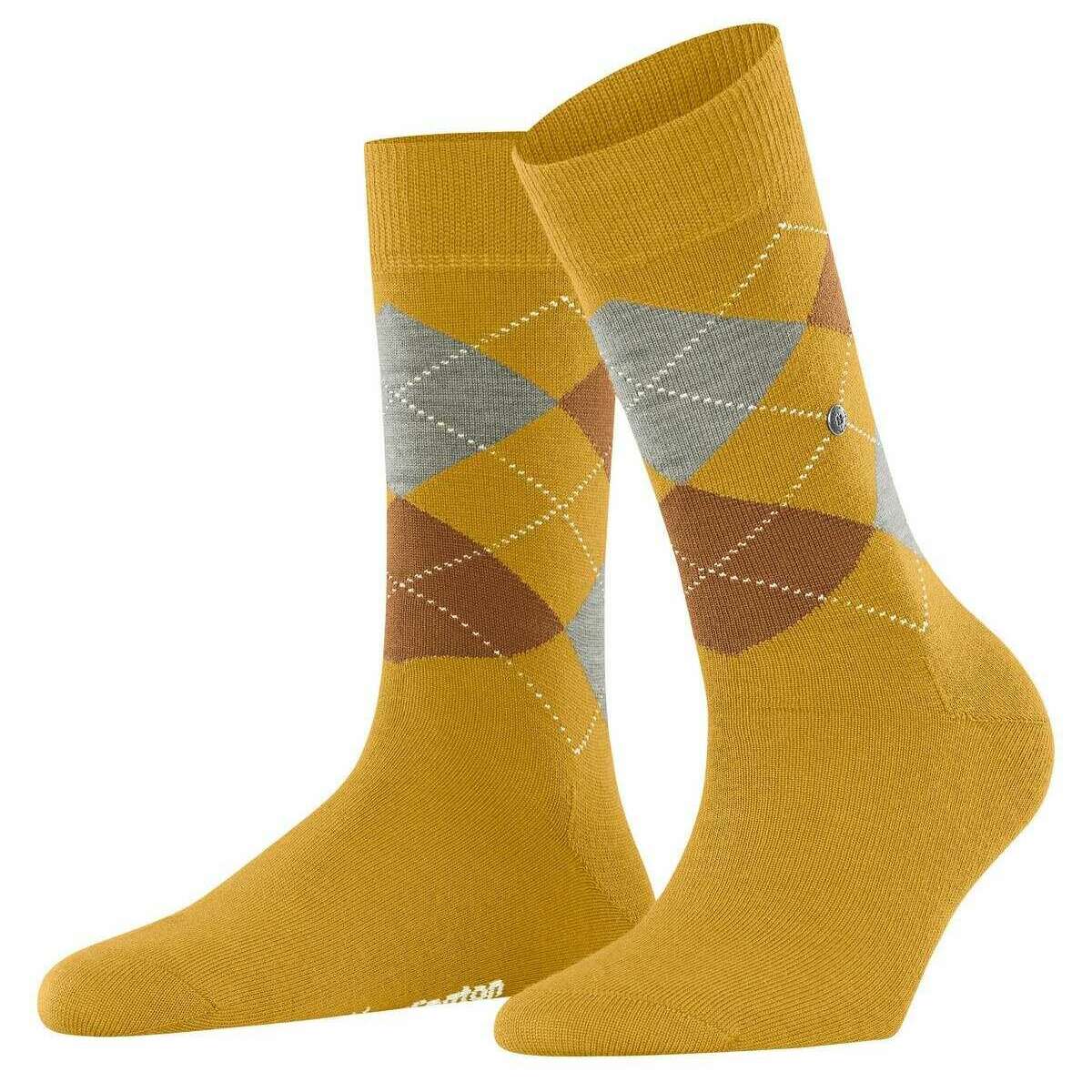 Burlington Marylebone Socks - Curry Yellow