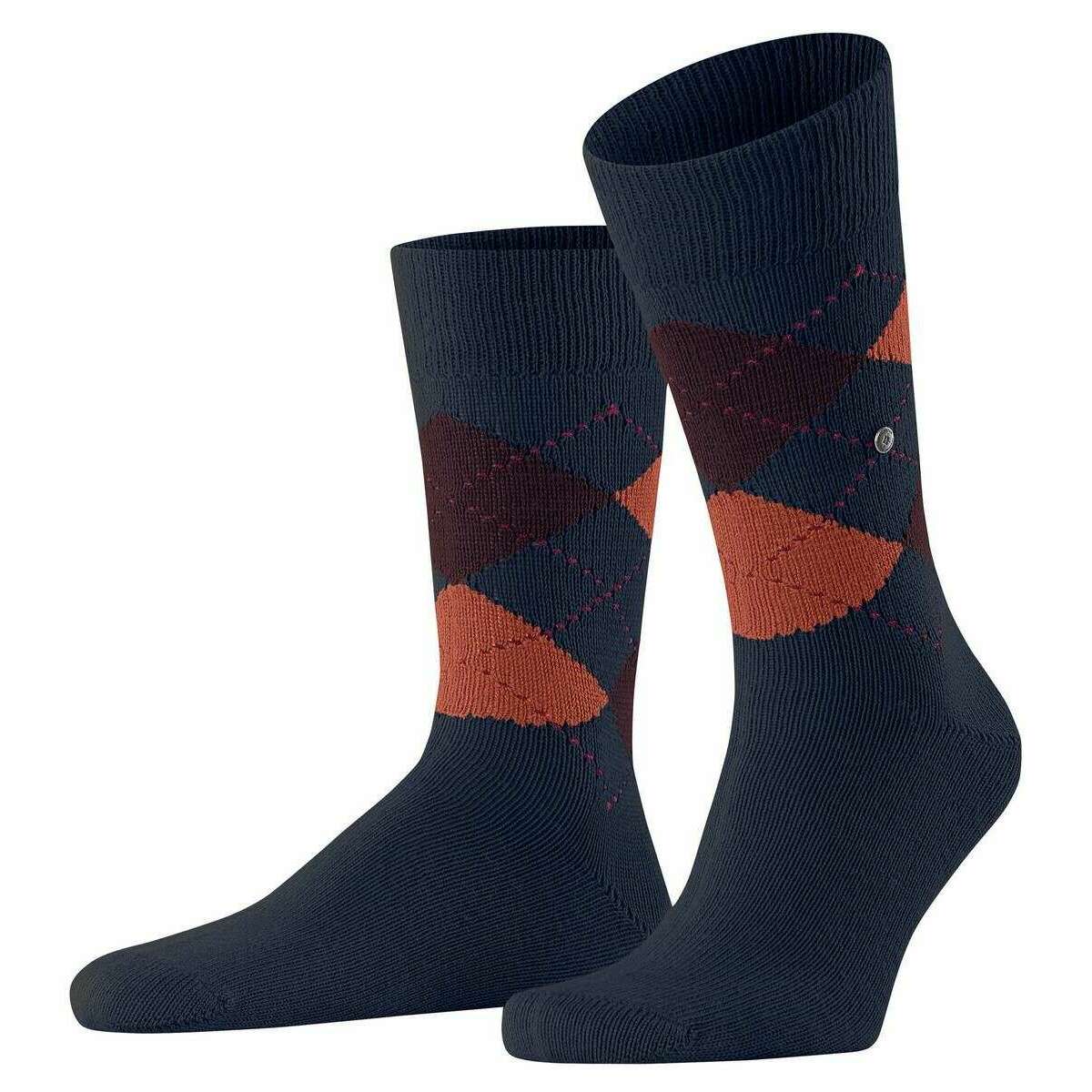 Burlington Preston Socks - Atlantic Blue