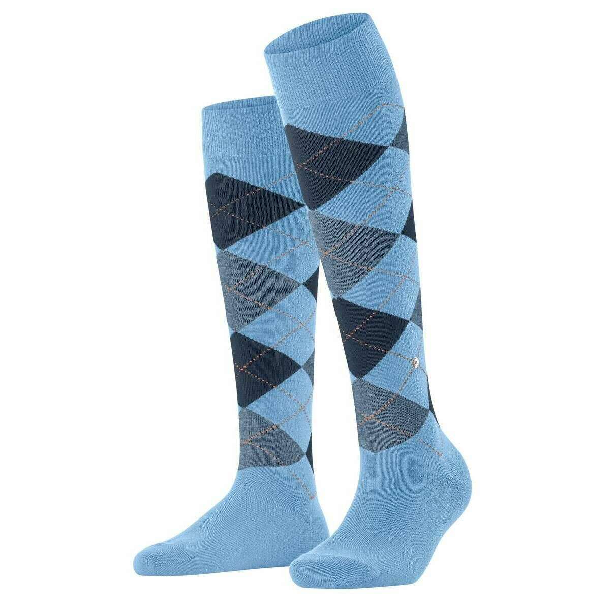 Burlington Queen Knee High Socks - Light Blue