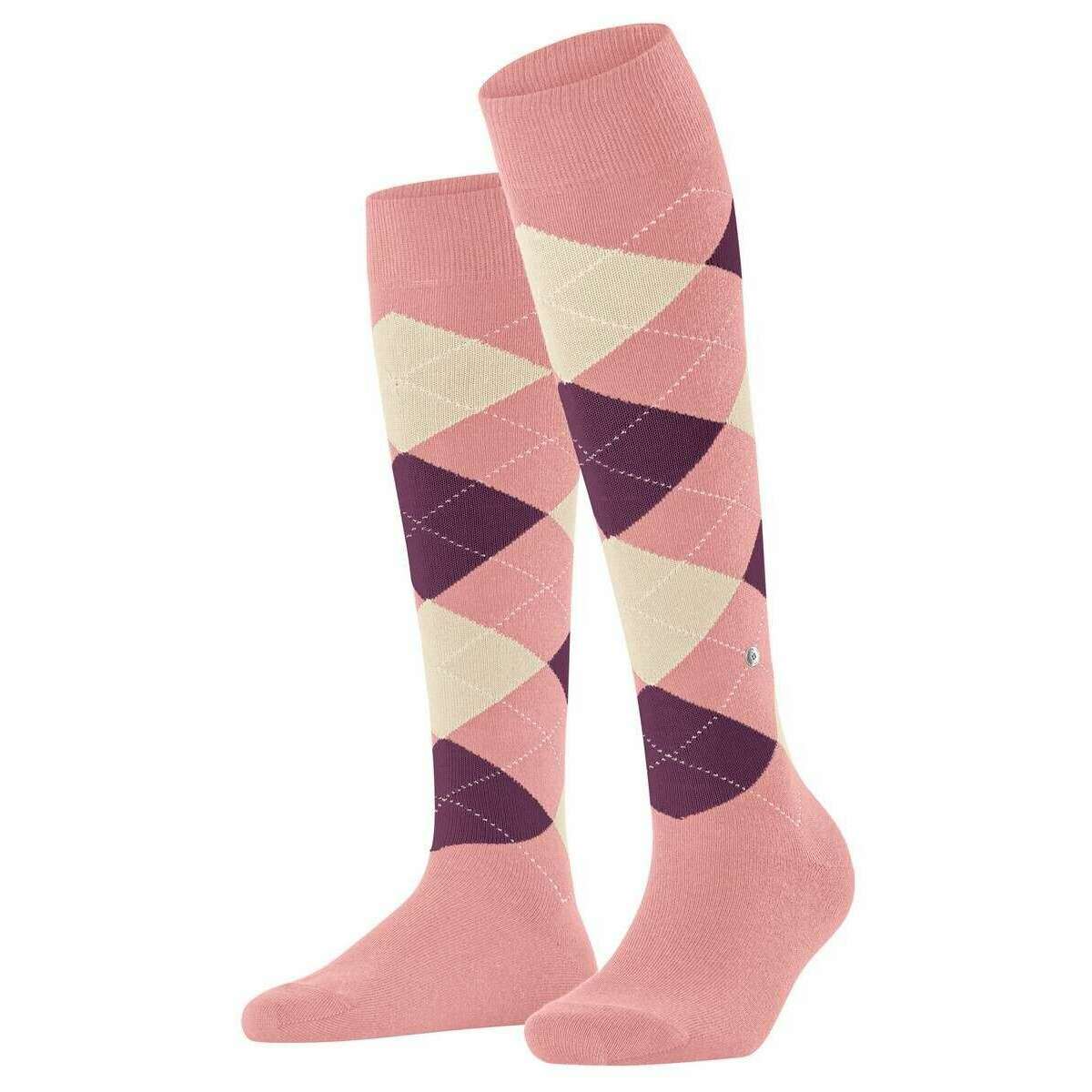 Burlington Queen Knee High Socks - Rioja Pink