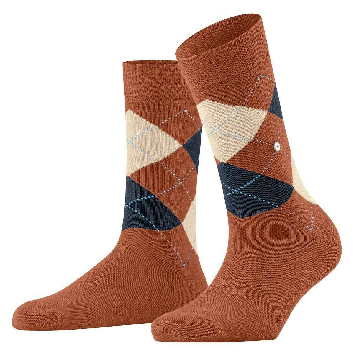 Burlington Queen Socks - Saddle Brown