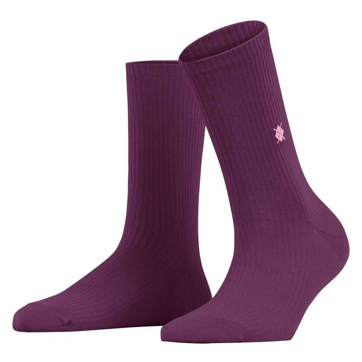Burlington York Socks - Grape Purple