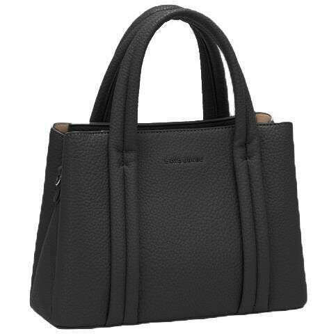David Jones Medium Square Grab Handbag - Black
