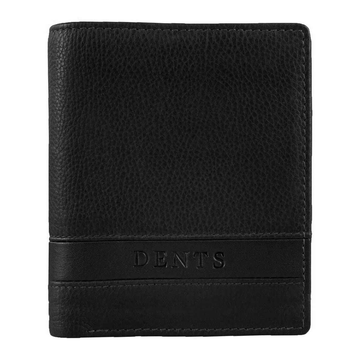 Dents Clyde Leather RFID Blocking Bifold Wallet - Black