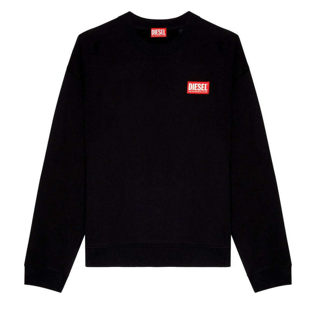 Diesel S-NLabel Sweatshirt - Black