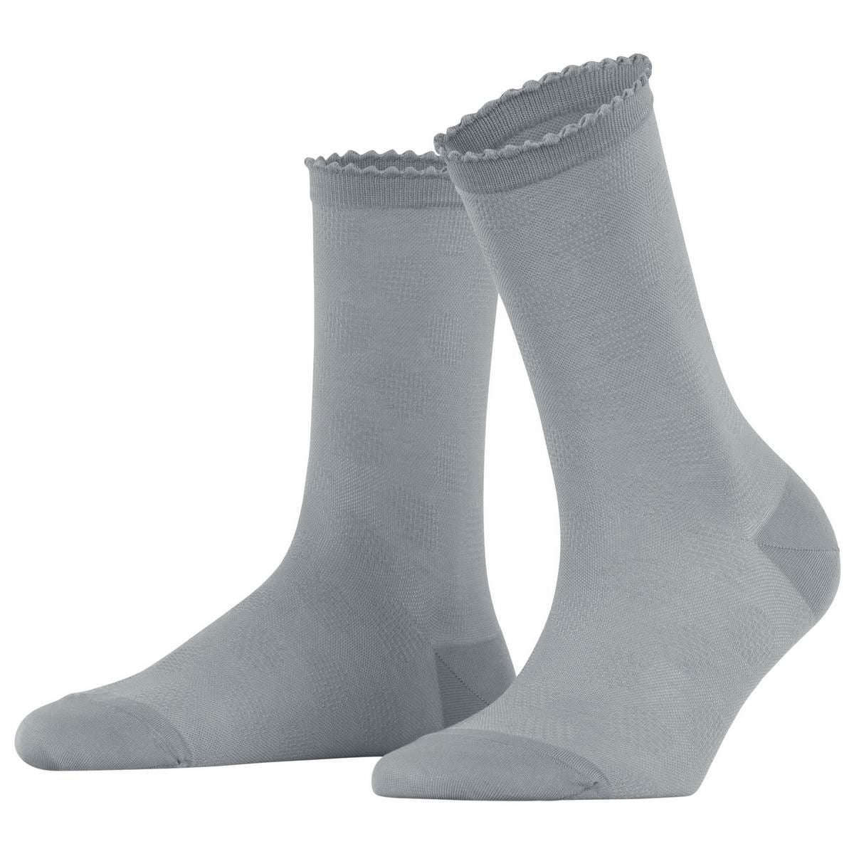 Falke Bold Dot Socks - Silver Grey