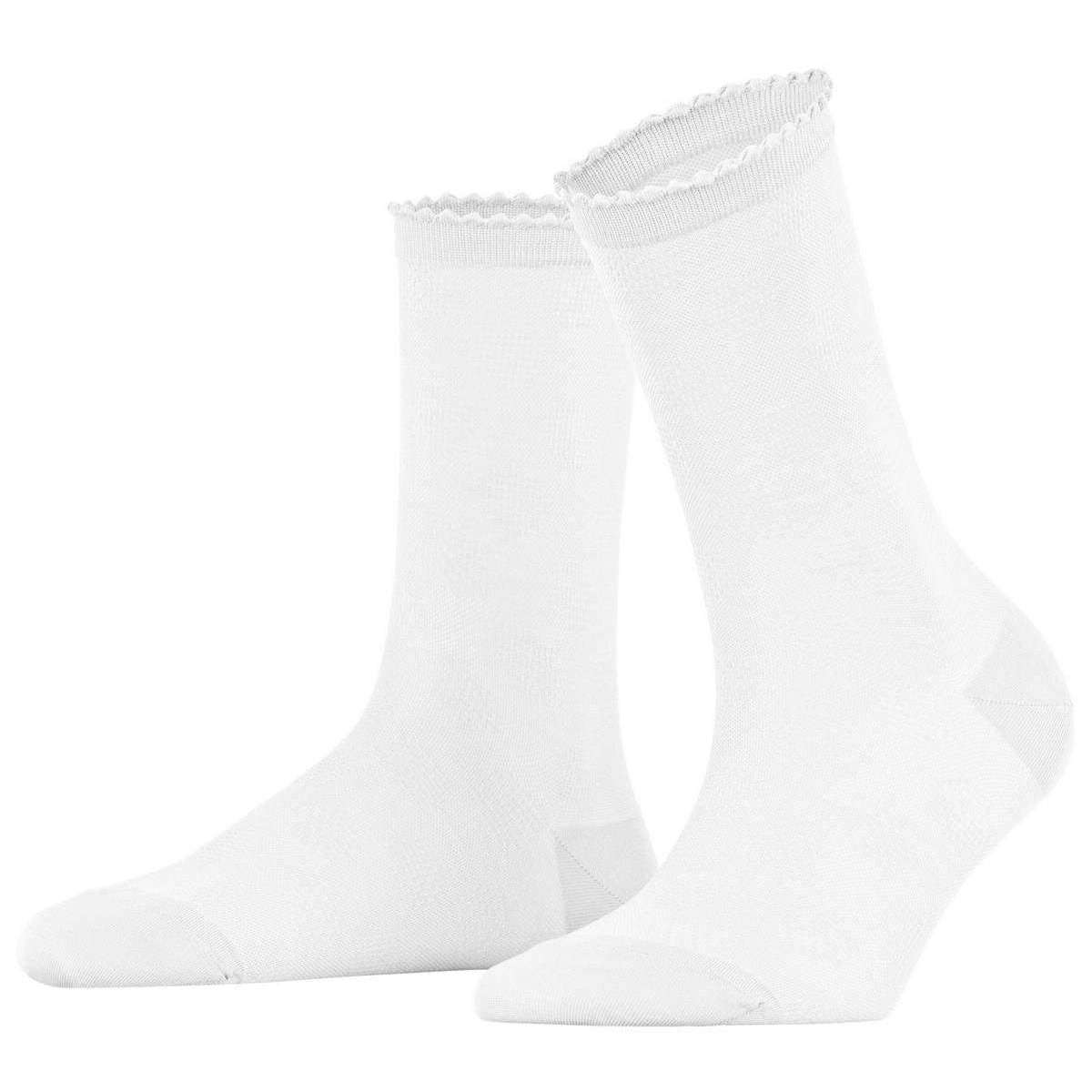 Falke Bold Dot Socks - White