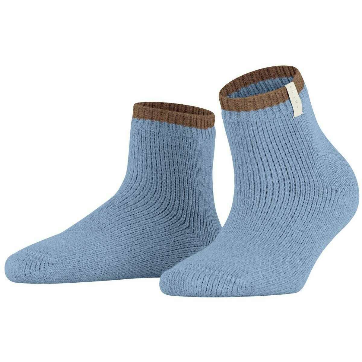 Falke Cosy Plush Short Socks - Sky Blue
